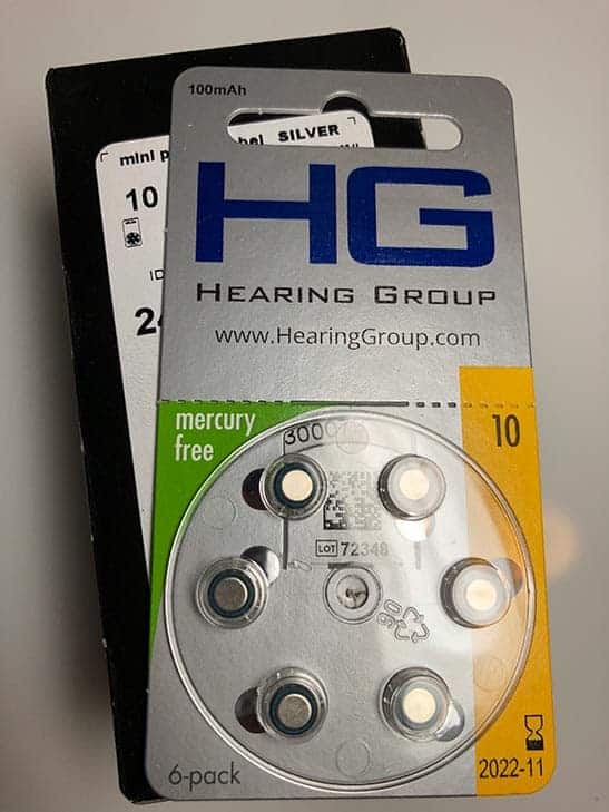 Size 10 Hearing Aid Batteries
