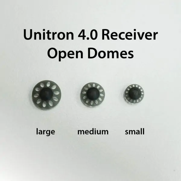 4.0 open domes size comparison