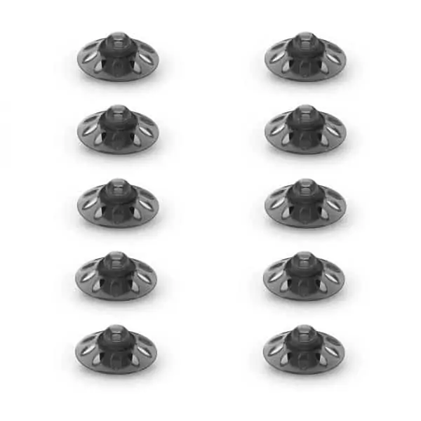 10 Pack of 4.0 Unitron Open Domes