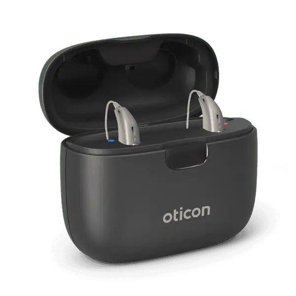 Oticon Smart Charger for hearing aids.