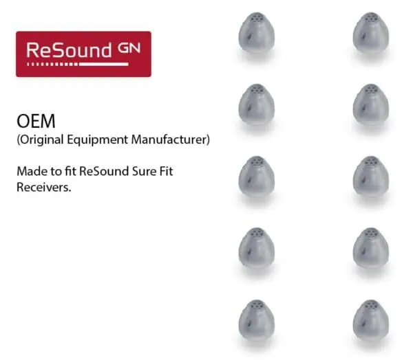 ReSound Sure Fit Small Closed Domes OEM